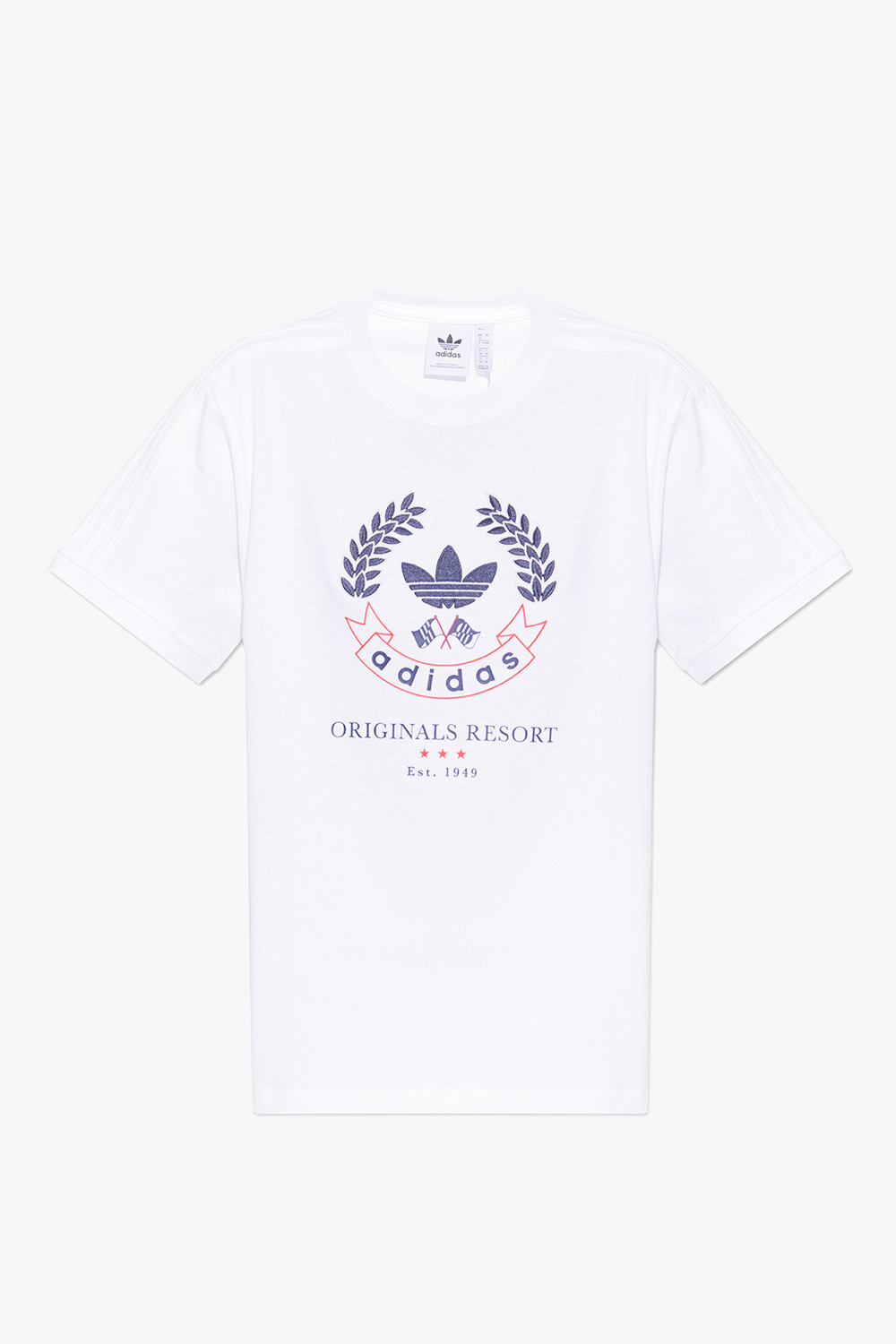 adidas originals palm logo t-shirt